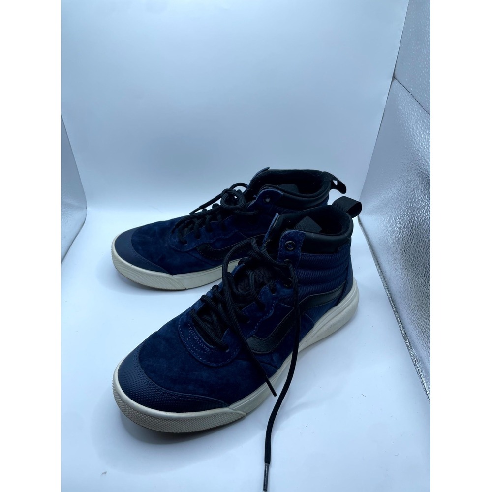 Vans UltraRange Hi MTE Unisex M7.5/W9 Sneaker Blue Black Skateboarding Shoes